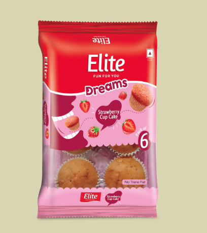 Elite CUP CAKE (STRAWBERRY)